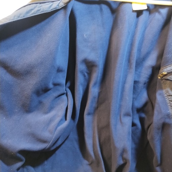 Vintage Nike ACG Jacket Men LG Full Zip Fleece Lined Navy Blue Retro Coat 920220 - Picture 6 of 13